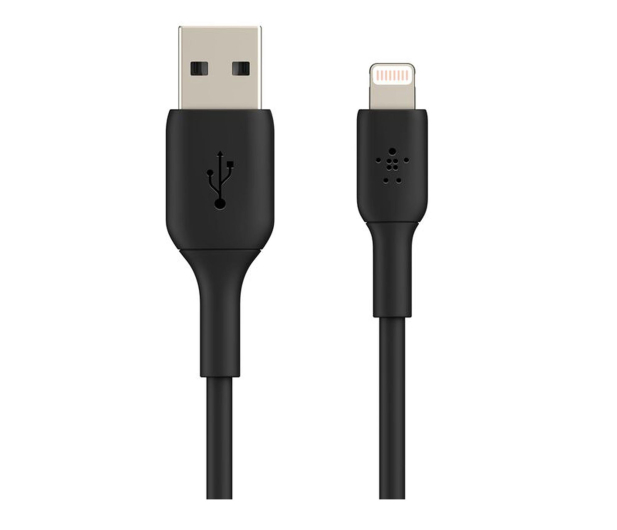 BELKIN PVC USB-A to Lig htning 1m Black CAA001bt1MBK - 1330472 - zdjęcie 2